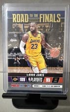 LeBron James 2021 Panini Hoops Road to the Finals card