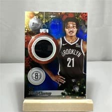 2025-26 Topps Holiday Player Relics Noah Clowney #PR-NC card