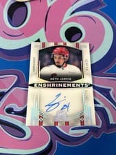 2024-25 Upper Deck The Cup Enshrinements Seth Jarvis #E-SJ card
