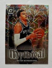 Victor Wembanyama 2024 Panini Donruss Optic Mythical card