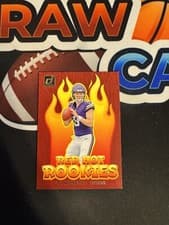 2024 Donruss Red Hot Rookies J.J. McCarthy #RHR-JJM card