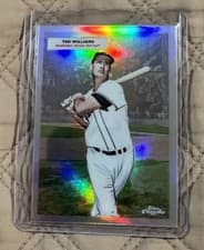 2025 Topps Chrome Platinum 1955 Topps Double Headers Ted Williams / Carl Yastrzemski #55DH-7 card