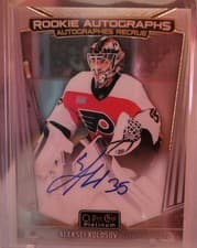 2024-25 O-Pee-Chee Platinum Rookie Autographs Aleksei Kolosov #R-AK card