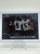 2025 Donruss Optic Best Tuddys Drake London/Michael Penix Jr. #12 card