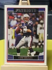 Tom Brady 2006 Topps card
