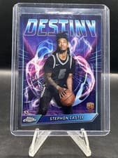 2024-25 Topps Chrome Destiny Stephon Castle #D-3 card