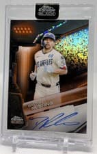 2026 Topps Chrome Black Autographs Dalton Rushing #CBA-DR card