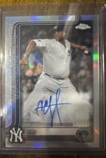 2025 Topps Chrome Update Legends Autographs CC Sabathia #CLA-CS card