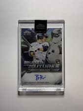 Ben Rice 2025 Topps Chrome Black Super Futures Autographs card