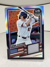 2025 Panini Stars & Stripes USA Materials Ryan Clifford #USA-RC card