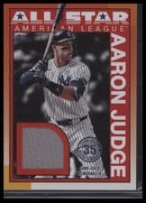 2025 Topps 1990 Topps Baseball All-Star Relics Aaron Judge #90ASR-AJ