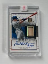 2025 Panini Impeccable Lumber Signatures Paul Lo Duca #8 card