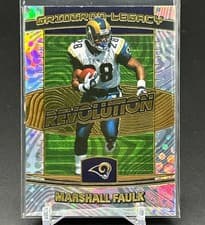 2025 Panini Revolution Gridiron Legacy Marshall Faulk #9 card