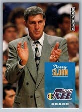 Jerry Sloan 1992-93 SkyBox Base Set card