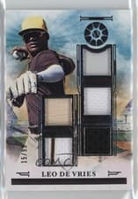 2025 Panini Boys of Summer Five Tool Player Materials Leo De Vries #1 card