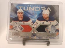 2025-26 Upper Deck Artifacts Tundra Teammates Duos Leon Draisaitl/Connor McDavid #T2-MD card