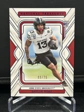 2025 Panini National Treasures Collegiate Base Set Jaylin Noel #35 card