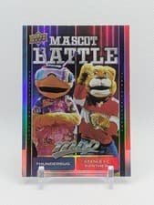 2025-26 Upper Deck MVP Mascot Battle Thunderbug/Stanley C. Panther #MB-5 card