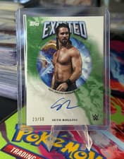 2025 Topps Exalted WWE Wrestling Exalted Autographs Seth Rollins #EXA-SET card