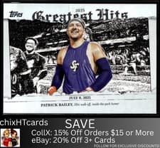 2026 Topps 2025 Greatest Hits Patrick Bailey #GH-21 card
