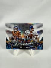 2024 Topps Chrome Cosmic Star Clusters John Elway / Bo Nix #SCL-13 card