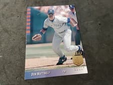 Don Mattingly 1993 SP card