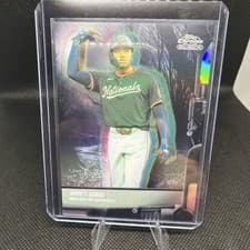 2026 Topps Chrome Black Nocturnal James Wood #NOC-28 card