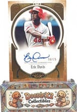 2026 Topps Tier One Prime Performers Autographs Eric Davis #PPA-ED card