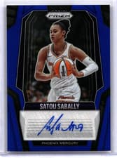 2025 Panini Prizm WNBA Signatures Satou Sabally #28 card