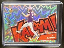 2024 Panini Absolute Kaboom Horizontal J.J. McCarthy #13 card