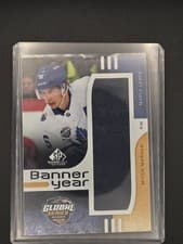 2024-25 SP Game Used 2023 Global Series Sweden Banner Year Relics Mitch Marner #BYGS-MM card