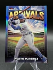 2025 Finest Arrivals Orelvis Martinez #A-23 card
