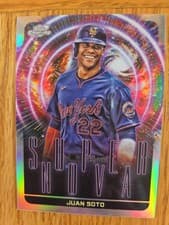 2025 Topps Cosmic Chrome Supernova Juan Soto #S-11 card