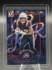 2025 Donruss Rated Rookies Retro TreVeyon Henderson #20 card