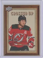 2024-25 Upper Deck Crossed Up Jack Hughes #CU-6 card