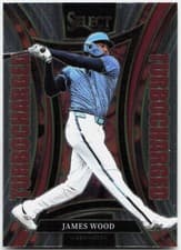 2025 Panini Select Turbo Charged James Wood #10 card