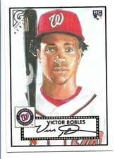 Victor Robles 2018 Topps Gallery Heritage card
