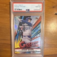 2025 Finest Gusto Shohei Ohtani #G-11 card