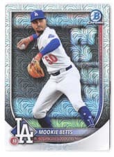 Mookie Betts 2025 Bowman Chrome card