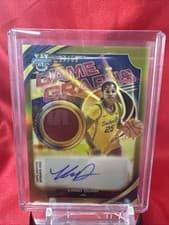 2025-26 Bowman University Best Game Graphs Kara Dunn #GG-KD card