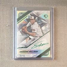 2025 Topps Diamond Icons White PolychromatINK Autographs Jackson Holliday #WPA-JH card