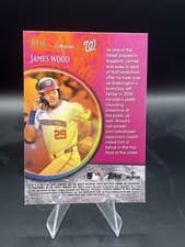 2025 Topps Chrome Fortune 15 James Wood #F15-10 card