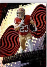2025 Panini Revolution Shock Wave Christian McCaffrey #6 card