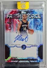 2025-26 Topps 3 Fresh Force Relic Autos Micah Peavy #FFR-MP card