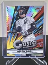 2025 Finest Gusto Aaron Judge #G-12 card