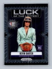2024-25 Panini Prizm Luck of the Lottery Devin Carter #11 card