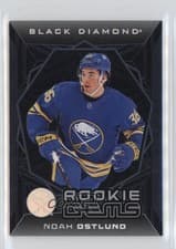 2025-26 Upper Deck Black Diamond Rookie Gems Noah Ostlund #RG-NO card