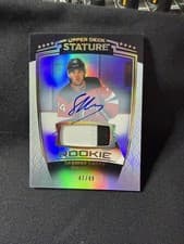2024-25 Upper Deck Stature Base Memorabilia Seamus Casey #45 card