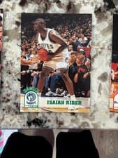Isaiah Rider 1993-94 Hoops Base Set card