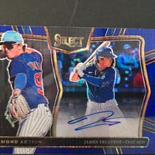 2025 Panini Select Diamond Action Signatures James Triantos #DAS-JT card